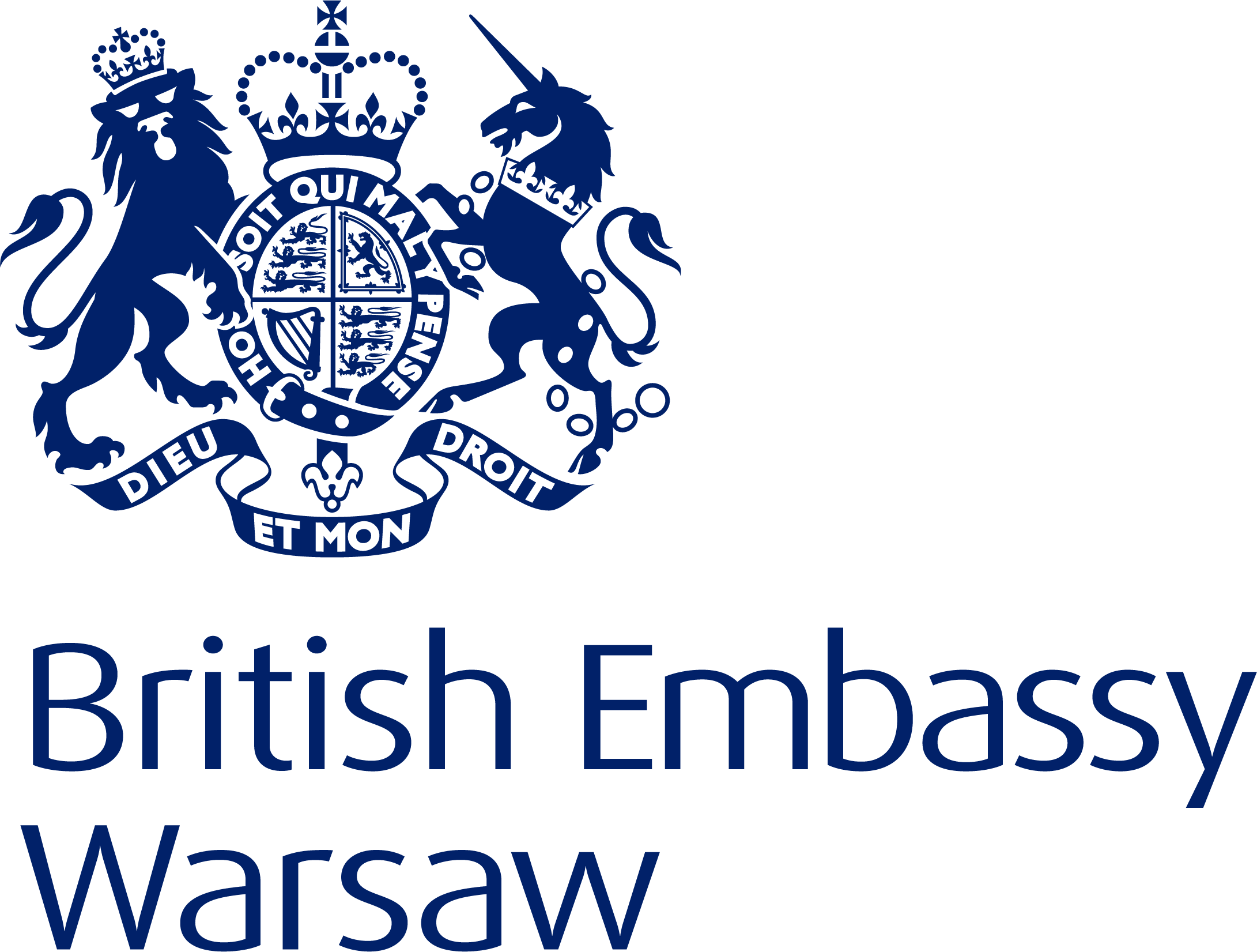 Logo Gritish Embassy Warsaw